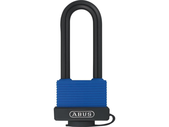 ABUS 70IB/45HB63, Konventionellt hänglås, Svart, Blå, mässing, mässing, U-format, 4,9 cm