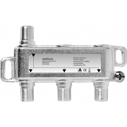 Renkforce Renkforce Kabel-TV-fördelare 5 - 1006 MHz