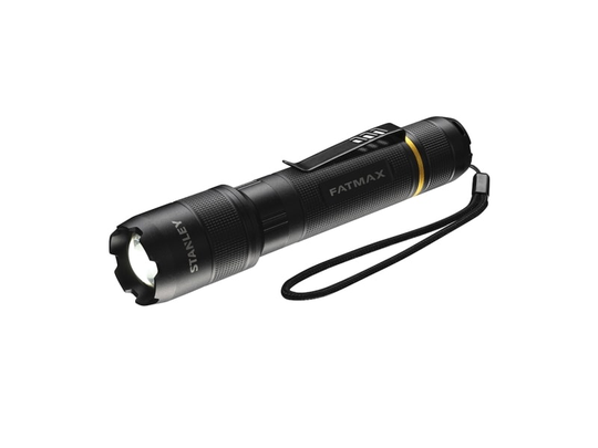 Stanley FMHT81511-0, Pennficklampa, Svart, Gul, IP44, 175 LM, 350 LM, 75 m