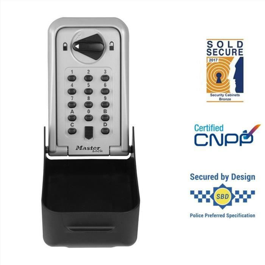 MASTER LOCK Certifierad säker nyckellåda - XL-format - Nyckelskåp - Professionell säkerhet