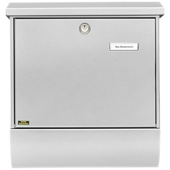 Burg Wächter 31445 SET VARIO 86720 SI (EC) Brevlåda Stål Silver Nyckel