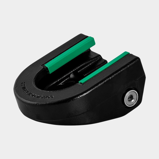 Släpvagnslås Combilock, 60 mm, Ø12 mm, grön