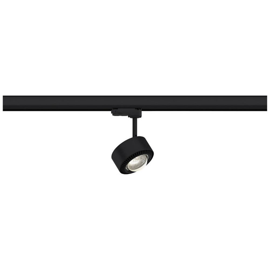 Systemljus (basis) ProRail3 0.00 W Paulmann ProRail3 Spot Aldan 9W Bla 3000K 3Ph dim Svart, Krom