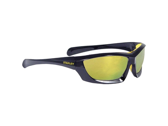 Stanley by Black & Decker Stanley Full Frame Safety Glasses SY180-YD EU Beskyttelsesbriller Sort DIN EN 166