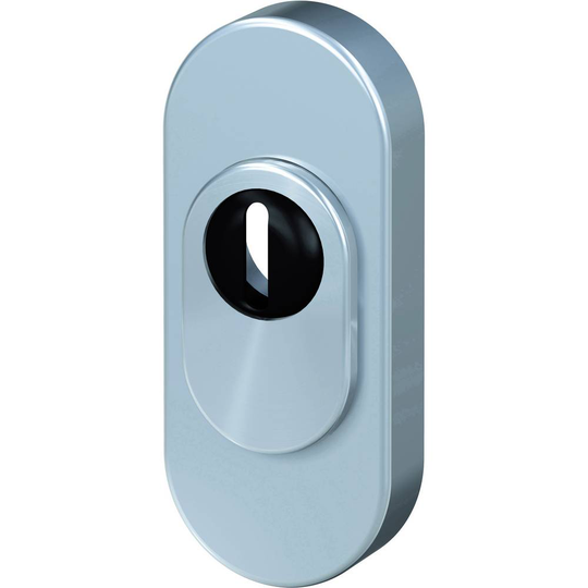 Basi 1200-0008 Skyddsrosett med cylinderlock Rostfritt stål