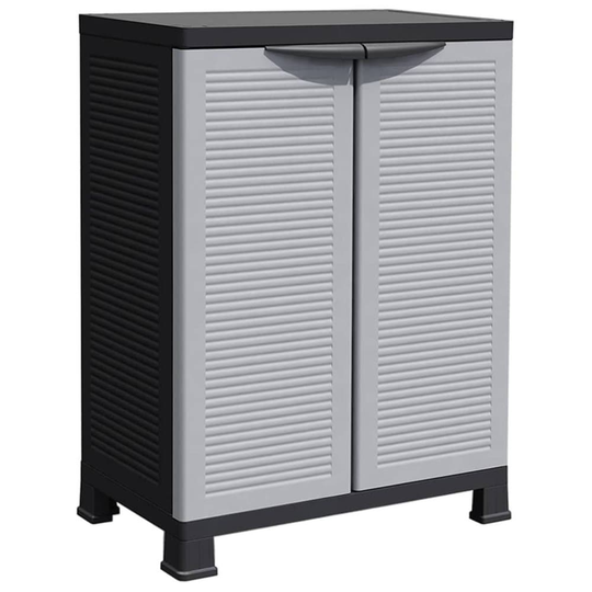 vidaXL Plastskåp 68x39x92 cm