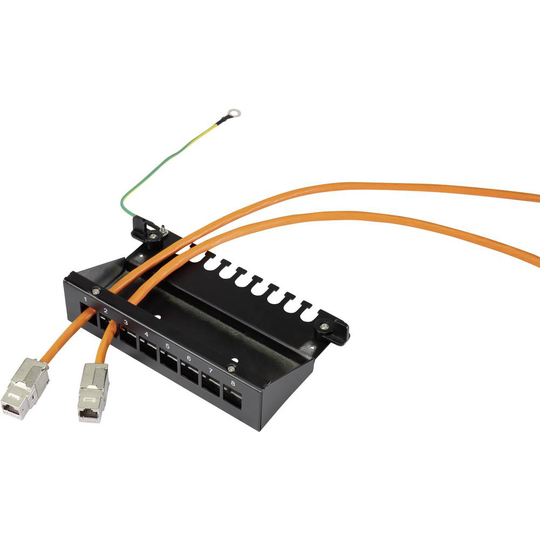 Renkforce RF-BKP-80 8 Port Nätverk Patch Box Bare PCB 1 U