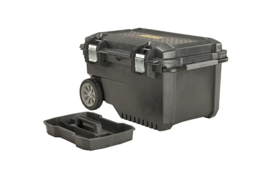 Stanley Stanley FMST1-73601 Fatmax Coffre de chantier étanche 90 L, Verktygslåda, Polypropylen, Svart, 90 l, Gångjärn, 748 mm