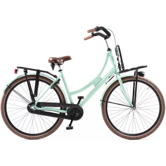 Avalon - Damcykel - Cargo 28 Inch 50 Cm 3 Växlar Turkos
