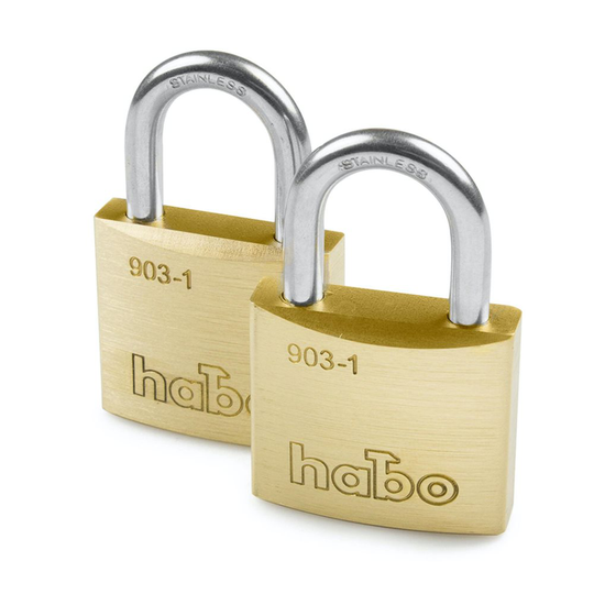 Hänglås 903-1 Twin Klass 1 SB Habo
