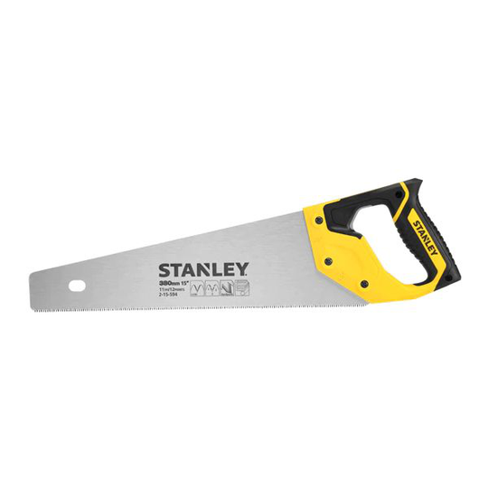 STANLEY 2-15-594 Handsåg fintandad, 380 mm