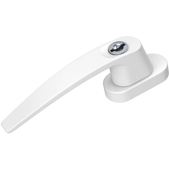 Basi 7554-0002 Låsbart fönstergrepp Vit