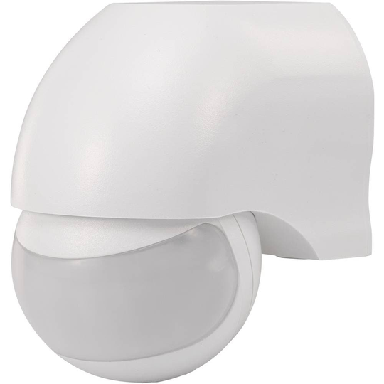 Renkforce 1034069 Utanpåliggande PIR-rörelsedetektor 160 ° Relä Vit IP44