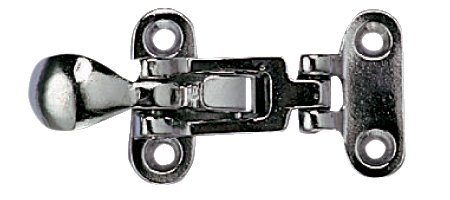 Luckregel fkr. mässing, 105x47 mm
