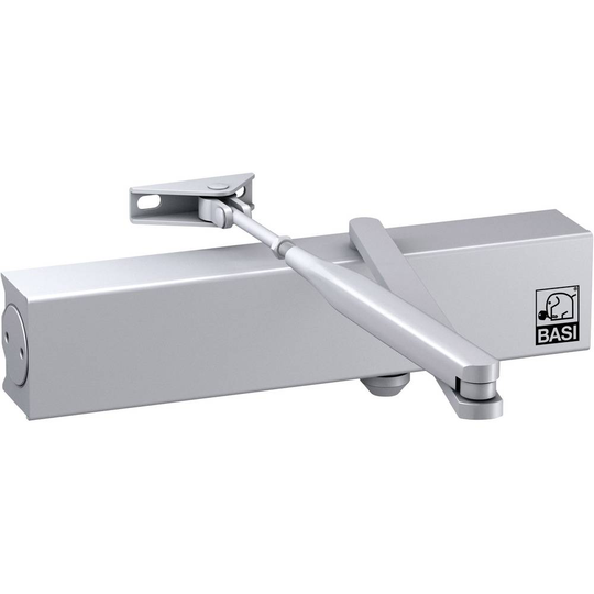 Basi 1480-0102 Dörrstängare Silver