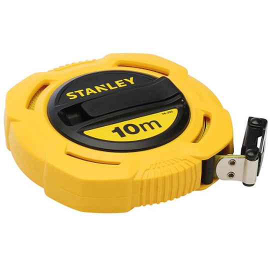 STANLEY 0-34-295 Måttband glasfiber, stängd rulle 10 meter