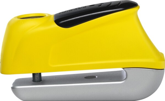 ABUS Trigger Alarm 345, Skivbromslås, Gul, Plast, Stål, 100 dB, nyckel
