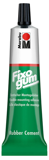 Gummiklister Marabu Fixogum, 50 gram, i tub (syrafritt)