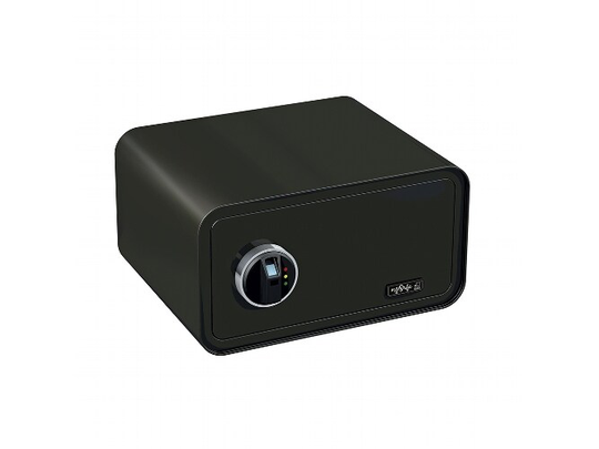 BASI mySafe 430, Fristående kassaskåp, Svart, Elektronisk, Fingeravtrycksläsare, Batteri, AA, 430 mm
