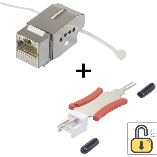 RJ45 modul Keystone CAT 6 Renkforce KSV10 + Tooling