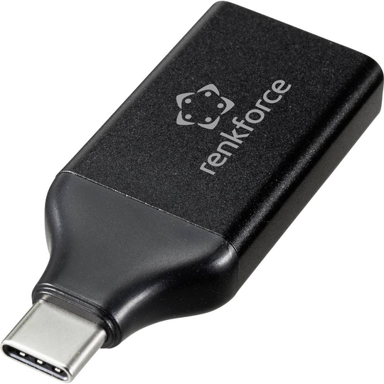 Renkforce USB-C® / HDMI Adapter [1x USB-C® hane - 1x HDMI hona] Svart