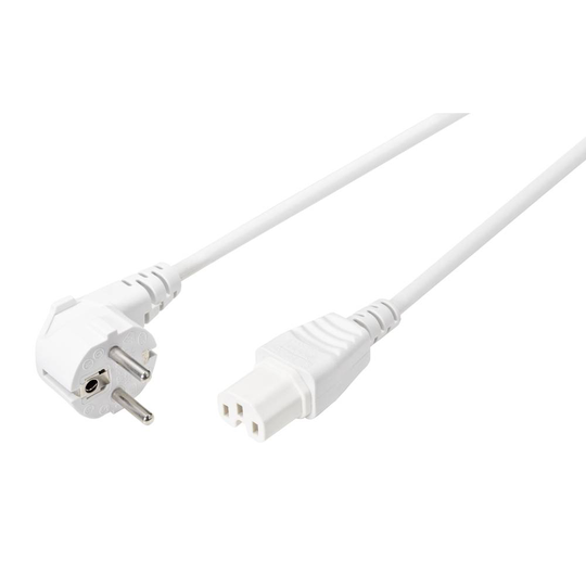 Sygonix SY-5043442 CCE Anslutningskabel Vit 2.00 m