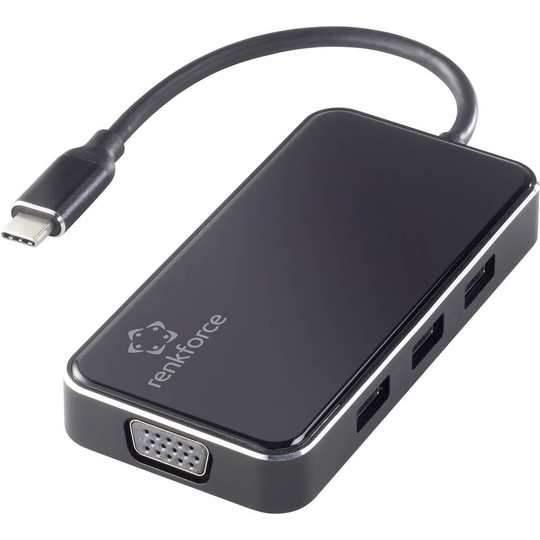 Renkforce USB-C® Mini-Dockingstation USB-C® Power Delivery