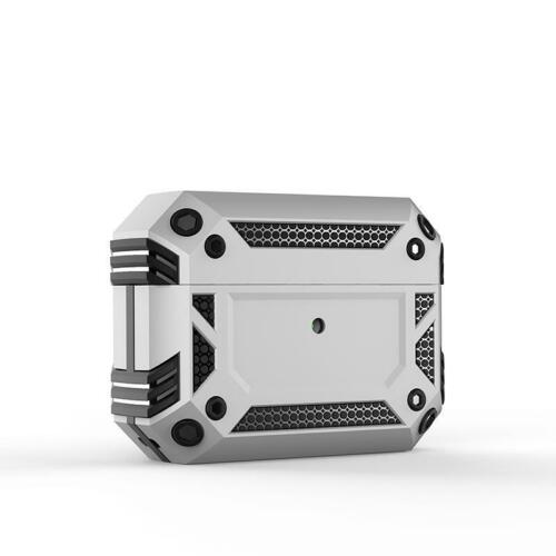 AirPod Pro GeCase Heavy Duty Shockproof Armor tective Cover (SIlver)