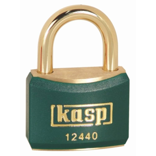Kasp K12440GREA1 Hänglås 40 mm Guldgul Nyckel