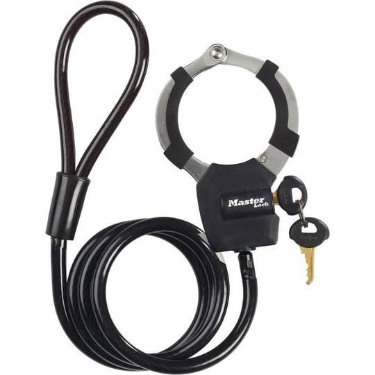 Masterlock stöldskyddshandbojor med öglekabel
