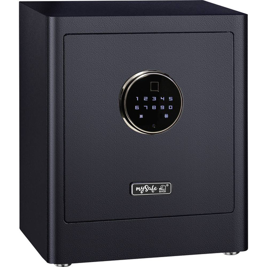Basi 2020-0000-SCHW mySafe Premium 350 Möbelkassaskåp Kombination, Fingeravtryck