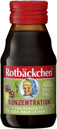 10 x röd kind kraftpaket koncentration Shot, 60ml