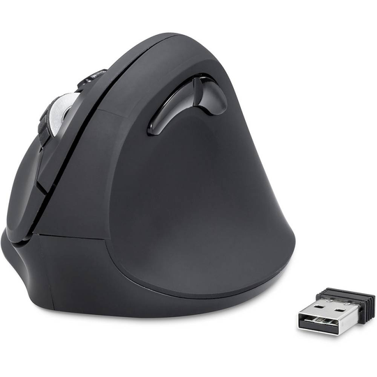 Renkforce RF-WM-110 Trådlös ergonomisk mus Optisk Ergonomisk Svart