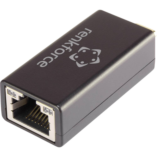 Nätverksadapter 1 GBit/s Renkforce USB-C® USB 3.2 (Gen 2), LAN 1 Gbit/s