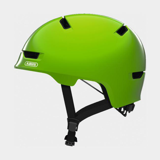 Abus Scraper 3.0 Kid Shiny Green, Cykelhjälm
