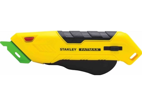 Stanley Safety retractable knife with 4-blade stop for right-handed (10363-FMHT-0)