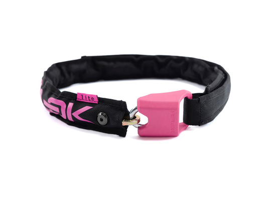 Hiplok Lite 75cm Kättinglås Rosa