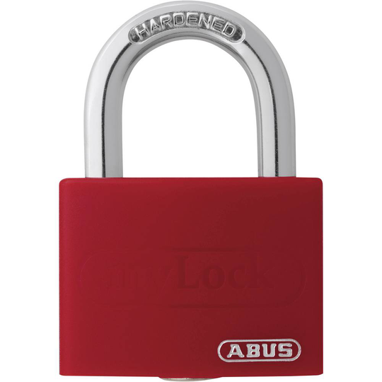 ABUS ABVS50011 Hänglås 43 mm Röd Nyckel