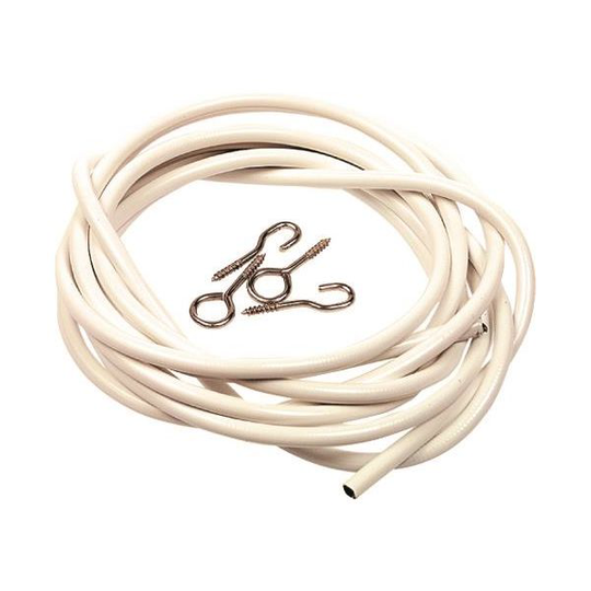 Habo 816 Gardinspiral vit, 30 m