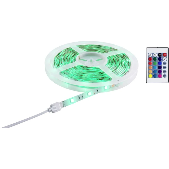 Sygonix SY-5224778 LED-list bas-set med kontakt 230 V 5 m N/A