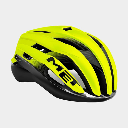 Met Trenta MIPS Black Safety Yellow/Matt Glossy, Cykelhjälm