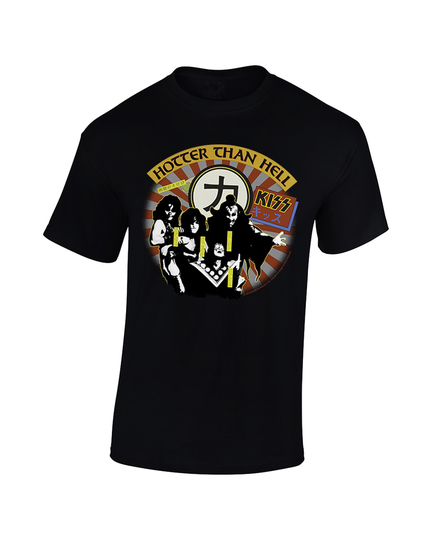 Kiss - Hotter Than Hell Barn T-Shirt