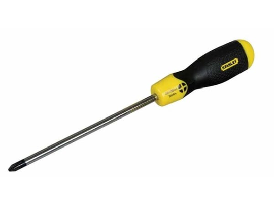 Stanley CusionGrip GRIP POZIDRIV Screwdriver 2x45mm 64-956