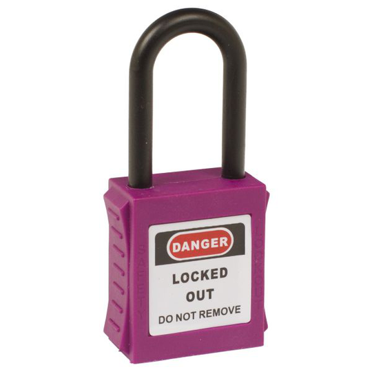 Sunwind Lockout KA 2155326 Hänglås 21x40x45 mm Lila
