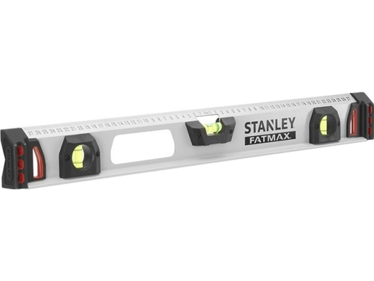 Stanley 1-43-554, 0,6 m, Svart, Grå, 0,5 mm/m, Gjuten aluminium