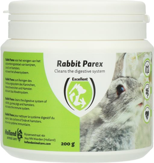 Exellent Rabbit Parex - 100% naturlig rengöringsprodukt för en hälsosam mage- och tarmflora