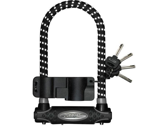 MASTER LOCK Masterlock Bicycle Tensioner MASTERLOCK 8195 U-LOCK 13mm 110mm 210mm Covered Black and MRL-8195EURDPROREF Reflex