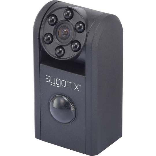 Sygonix Mini-övervakningskamera 32 GB med rörelsedetektor 1280 x 720 Pixel