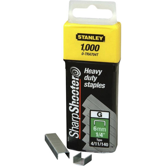 Häftklammer 5000 st Stanley by Black & Decker 1-TRA706-5T N/A