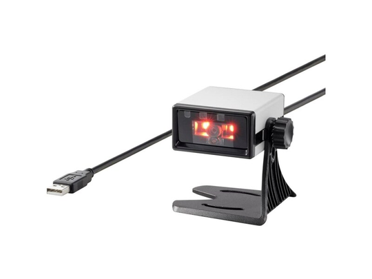 Renkforce FS5022J 2D-stregkodescanner Kabelbundet 2D Imager Sølv, Sort Desktop-scanner (stationær) USB